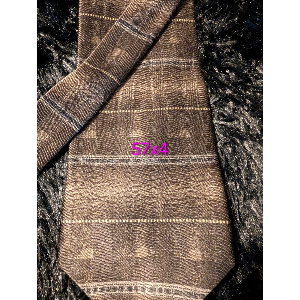 Vintage J Ferrar 100% Silk Neck Tie USA Made 57"x4" RW51093 Classic - Picture 3 of 4